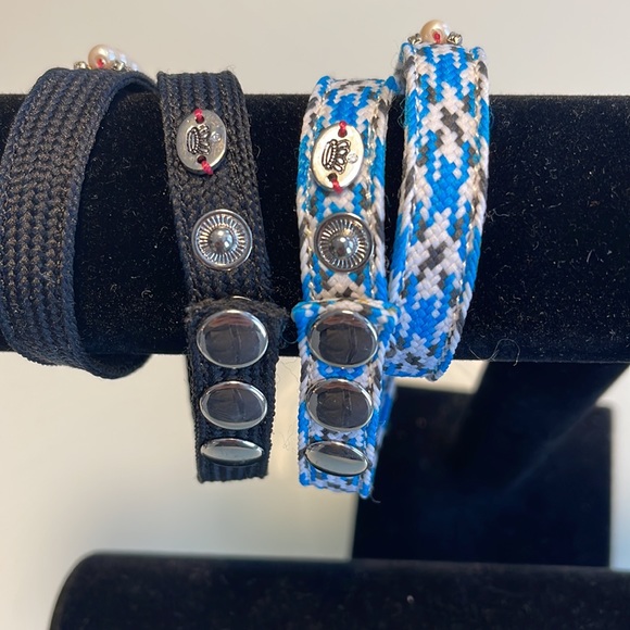 Juicy Couture Wrap Around 2 Bracelets Set - Picture 2 of 4